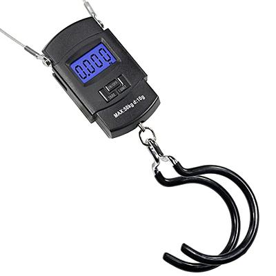  Luggage Scale Handheld Portable Electronic Digital Hanging Bag  Weight Scales Travel 110 LBS 50 KG 5 Core LSS-005 (1 Piece) : Clothing,  Shoes & Jewelry