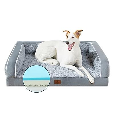 Orvis Memory Foam Couch Dog Bed, Large Dogs Up to 90lbs / Slate