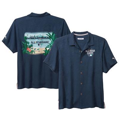 Las Vegas Raiders Tommy Bahama Tidal Kickoff Camp Button-Up