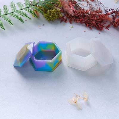 Resin Bead Mold in Square Shape (6 Cavity)