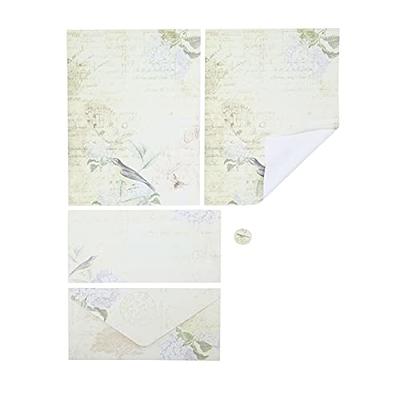 Vintage Red Roses Stationery Paper: Antique Letter Writing Paper