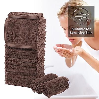 Ultra Soft Premium Washcloths Set-12 x 12 inches-24 Pack-Quick