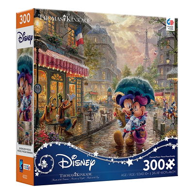 Ceaco - Thomas Kinkade - Disney - Mickey and Minnie in Paris - 300 Piece  Interlocking Jigsaw Puzzle - Yahoo Shopping