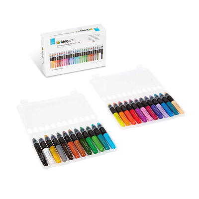 Arrtx 48 Colors Painting Crayons Soft Pastel Art Drawing Set Non