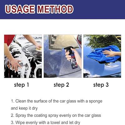 Vrsgs Coating Agent Spray, Multi-functional Coating Renewal Agent Spray, Car  Coating Agent Spray, High Protection Quick Car Coating Spray, Car Coating  Agent Spray for Car and Motorcycle (2PCS) - Yahoo Shopping