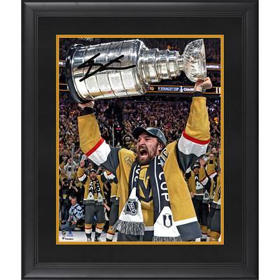 Framed William Carrier Vegas Golden Knights 2023 Stanley Cup Champions  Autographed 16 x 20 Misfits Panel Photograph