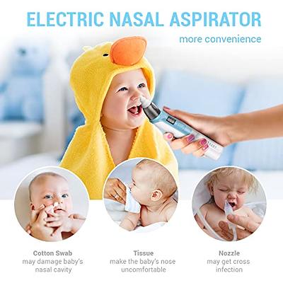 Nasal Aspirator for Baby, Electric Baby Nose Sucker, USB