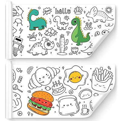 Children's Drawing Roll - Coloring Paper Roll for Kids, Drawing