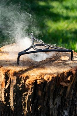 Swedish Torch Cooking Grill, Pointy Legs Also Keeps The Wood Together If  You Are Building With Handsaw, Medieval Campfire, Bushcraft - Yahoo Shopping