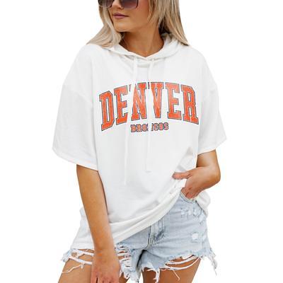 Women's Gameday Couture White Denver Broncos Chic Captain French