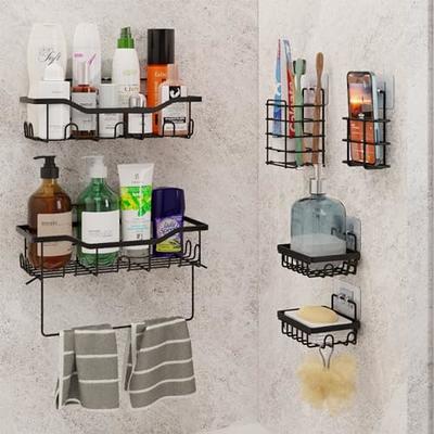 Aitatty Shower Caddy Bathroom Organizer Shelf: Self Adhesive