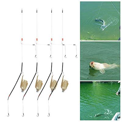 SPYMINNPOO Fishing Bait Cage,4PCS Lightweight Portable Fishing Lure Bait  Trap Basket Feeder Fish Tackle Accessories (50g 4 for Sale) - Yahoo Shopping