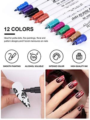 16 colors 3D Nail Pen Nail Art Tools Drawing Paint Nail Art Pen Supplies  Manicure Tool DIY Decoration Women Fashion | Wish