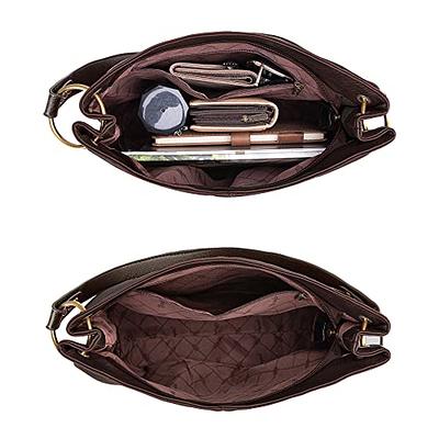 Wrangler Hobo Bags for Women Vegan Leather Tote Bag Shoulder Bag Top Handle  Satchel Purses and Handbags 
