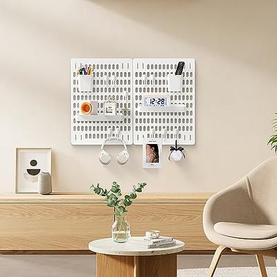 Wall Control Pegboard Hobby Craft Organizer Storage Kit, White, 32