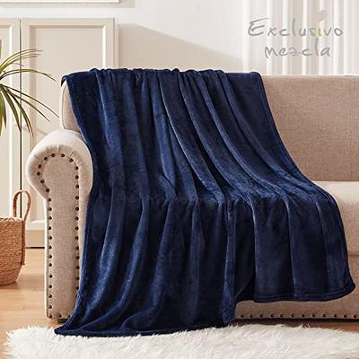 Inhand Fleece Throw Blankets, Super Soft Flannel Cozy Blankets for Adults,  Washable Lightweight Blanket for Couch Sofa Bed Office, Warm Plush Blankets