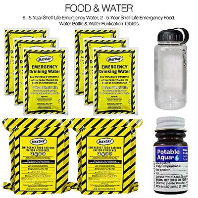 Ready America 72 Hour Deluxe Emergency Kit, 2-Person 3-Day Backpack, First  Aid Kit, Survival Blanket, Power Station, Emergency Food, Portable Disaster  Preparedness Go-Bag for Earthquake, Fire, Flood - Yahoo Shopping