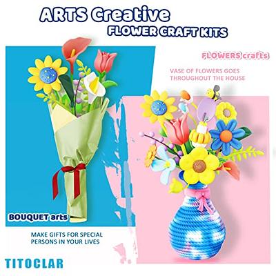 Titoclar Arts & Crafts for Kids Ages 8-12 6-8 4-8, Air Dry Clay