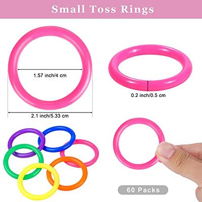 Carnival Ring-Toss Rings Set Plastic Hoops for Party Favor Game