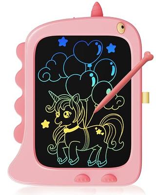 KOKODI Toddler Girl Toys for 3 4 5 6 7 8 Years Old, 8.5 Inch Colorful  Drawing Board Educational Learning Girl Toys Age 4-5, Birthday Christmas  Kids Unicorn Gifts Pink - Yahoo Shopping