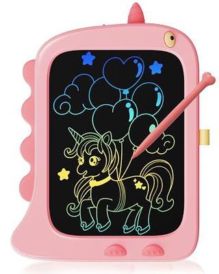 KOKODI Toddler Girl Toys for 3 4 5 6 7 8 Years Old, 8.5 Inch Colorful  Drawing Board Educational Learning Girl Toys Age 4-5, Birthday Christmas Kids  Unicorn Gifts Pink - Yahoo Shopping