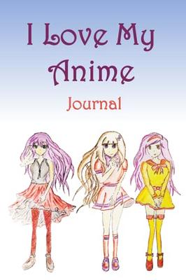 Just a Girl Who Loves Anime Sketchbook: 6x9 120 Blank Pages Anime Sketchbook for Drawing Sketching and Notes | Anime Lover Gift Idea