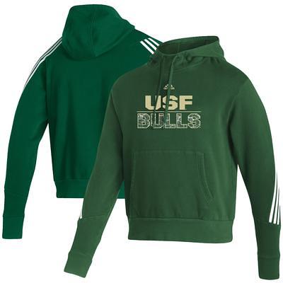 Men s adidas Green South Florida Bulls Fashion Pullover Hoodie