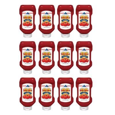 Red Gold Sriracha Ketchup 20oz. Full Case Pack 12 / 20oz. - The