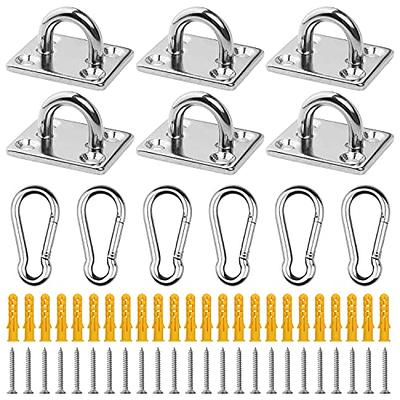 2 PCS Heavy Duty Carabiner Hooks 5.5 Inches Snap Clips Spring Snap