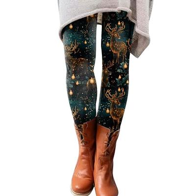 GREGG Leggings for Women Christmas Fashion Xmas Print Workout Leggings 2023  Winter Casual Slim Thick Plus Size Yoga Pants(Z01#Green,X-Large) - Yahoo  Shopping