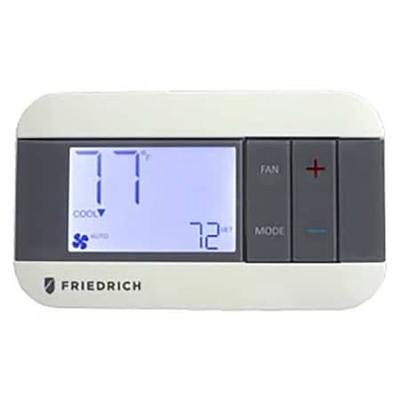 Low Voltage Thermostat, 1 H 1 C, Hardwired/Battery, 24VAC