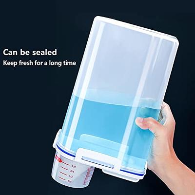 Transparent Plastic Grain Storage Box for Oatmeal Rice Spaghetti