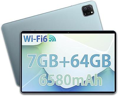  Blackview Tablet Android 12 Tab 8 WiFi Tablets 10 Inch 7GB  RAM+128GB/1TB ROM Quad Core 6580mAh 8+13MP WiFi 6 BT 5.0 GMS Gray :  Electronics