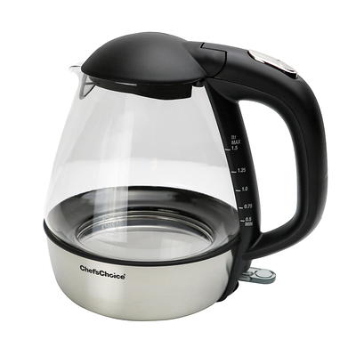 Commercial Chef 1.7L Stainless Steel Cordless Kettle Silver - Office Depot