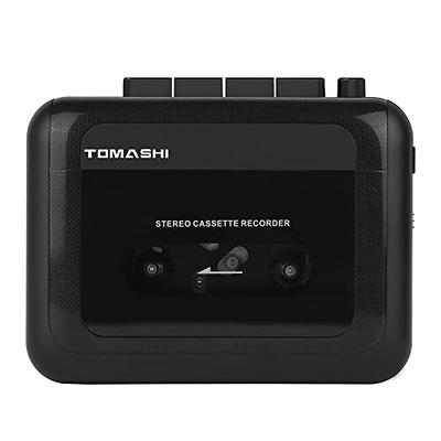 Retro Stereo Cassette Player Walkman Cassette Tape Music Audio Auto Reverse  With Recorder External Speaker USB