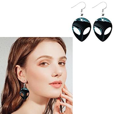 Shiny Glossy Tear Drop Shape Earrings Mold Resin Silicone Keychain