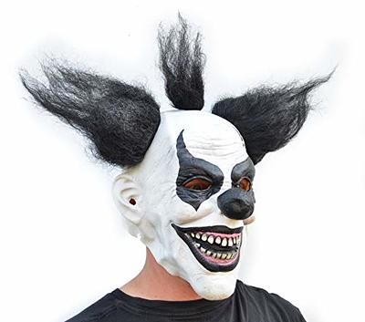 5Pcs Halloween Mask DIY Blank Full Face Masks, White Paper Mache Mask  Costume, DIY Halloween Crafts Paintable Mask, Masquerade Mask, Clown Mask,  Ghost