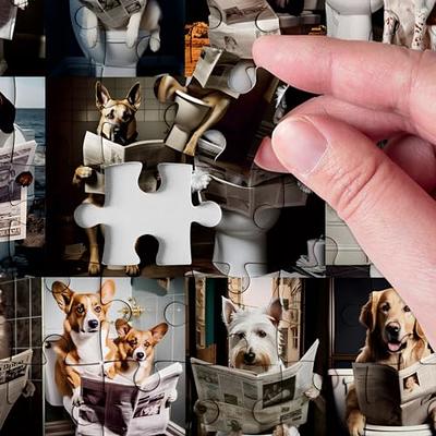 Pooping Dogs Puzzles 1000 Piece for Adults, Animal Jigsaw Puzzles 1000  Pieces, Funny Puppy Puzzles Prank Puzzle Dog Pooping - Yahoo Shopping