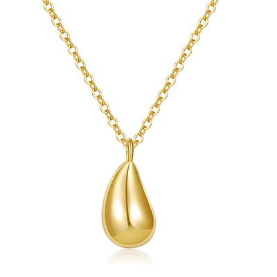 Freshwater Chain Gold Necklace for Women by PAVOI