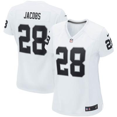 Women's Fanatics Branded Josh Jacobs White Las Vegas Raiders