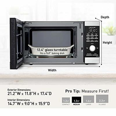 Panasonic Countertop Microwave Oven, 1.3 cu. ft with Genius Sensor