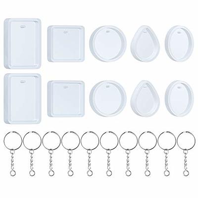 Silicone Resin Molds, 20 Pcs Silicone Molds for Resin Jewelry