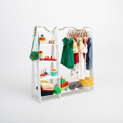 Kids Garderobe Dress up Rack Kid Wardrobe Clothing Vendor Rack 