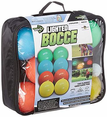 Water Sports Lighted Bocce Ball Set, Outdoor Glow In The Dark Game for  Camping, Parties and Beach Activities, Perfect for Family Game Night,  Multiple Colors Medium - Yahoo Shopping