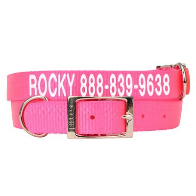 Coastal Pet Products Personalized Martingale Dog Collar in Orchid, Size: 14L x 0.75W | Nylon PetSmart
