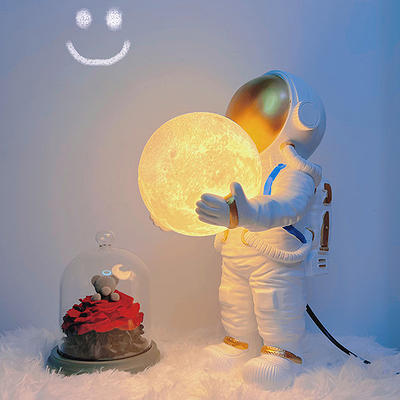 Creative Moon Lamp - Resin - 2 Sizes Available - ApolloBox