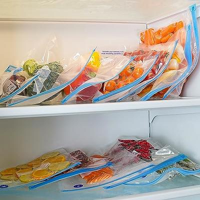 Sous vide bags, BPA-free reusable freezer bags, 30 generic vacuum