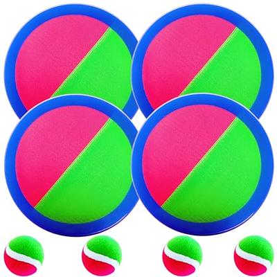 Toss and Catch Ball Set Ball Catch Set Games Toss Paddle Kids Adults Toys  Toss and Catch Game Set Ball Sports Games Beach Toys Lawn Yard Games Throw  Sticky Set Ball Sports