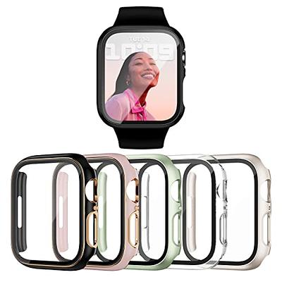 6 Pack Hard PC Case for Apple Watch 38mm Series 3/2/1 with Tempered Glass  Screen Protector, Rontion Ultra-Thin Scratch Resistant Full Protective  Bumper Cover for iWatch 38mm Accessories - Yahoo Shopping