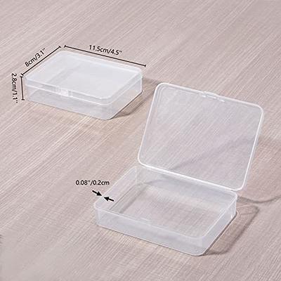 Ganydet 6 Packs Small Plastic Box, Rectangular Plastic Boxes with Lid,  Small Plastic Storage Boxes, Clear Small Plastic Containers for Bead, Craft  and Jewelry, 4.4'' × 3.2'' × 1.1'' - Yahoo Shopping